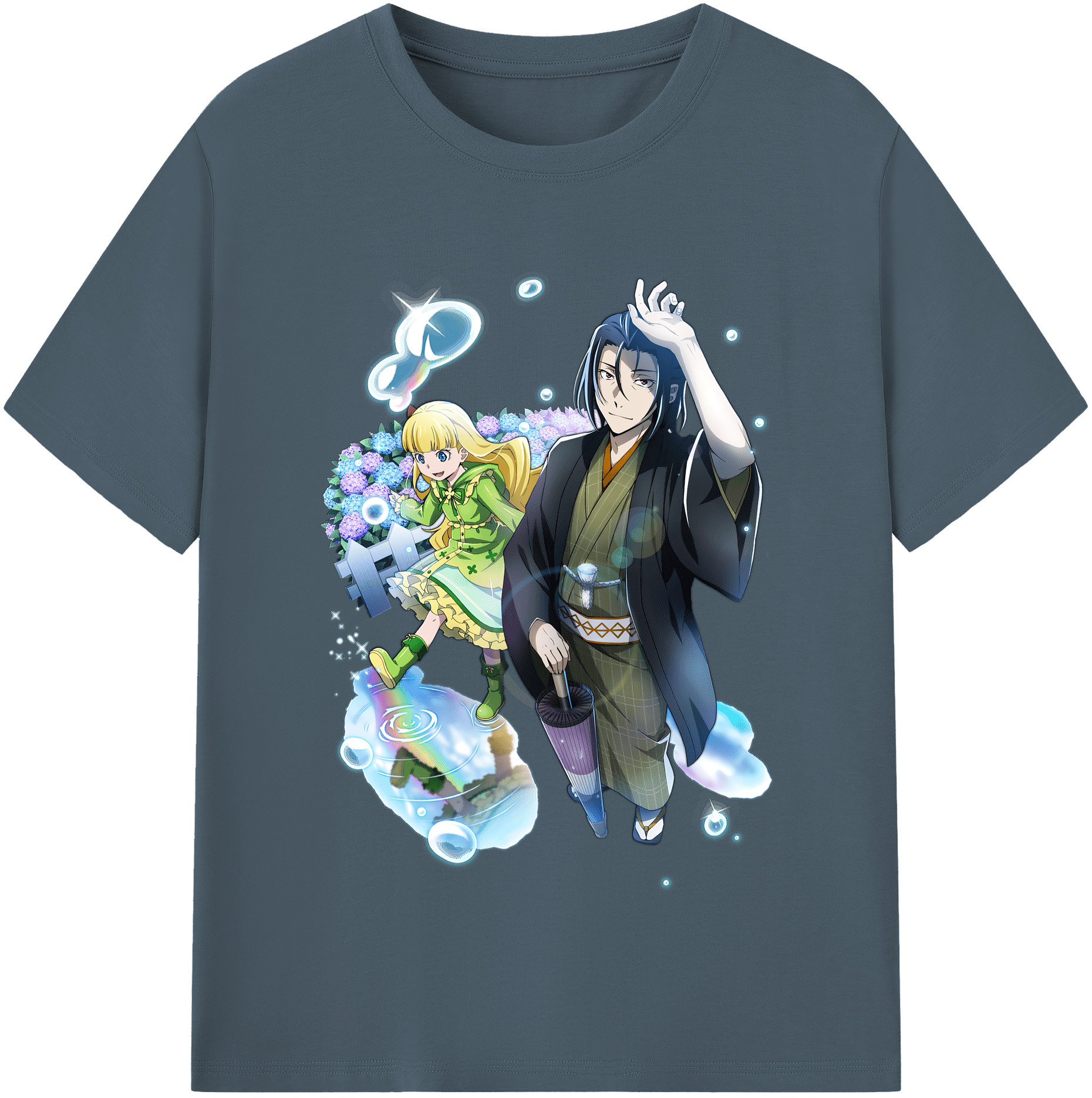 （画像用） 文豪ストレイドッグス Bungo Stray Dogs 綿100％半袖Tシャツ（フロントプリント）